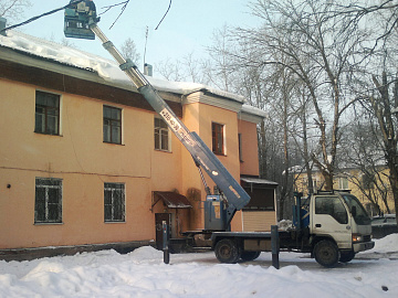 Кровельные работы, очистка от снега