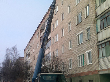 Кровельные работы, очистка от снега
