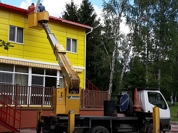 Кровельные работы, очистка от снега